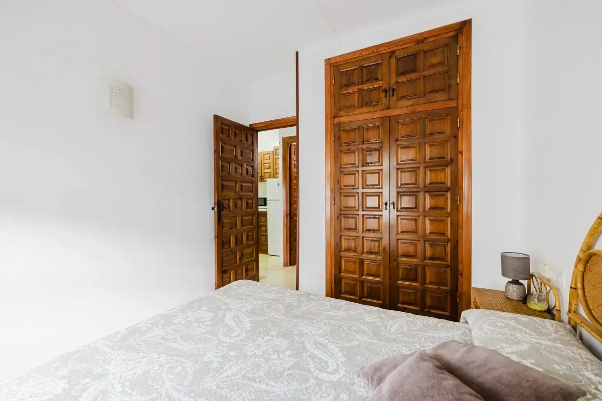 Bedroom of Flat for sale in Nerja  with Air Conditioner, Heating and Terrace