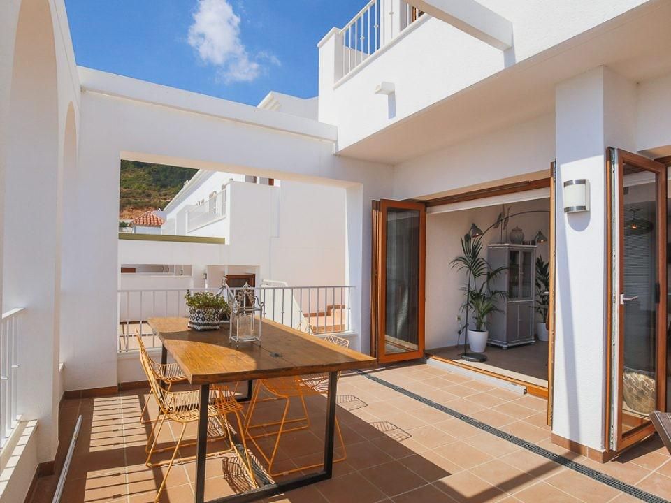 Terrasse von Dachboden zum verkauf in Xeresa mit Terrasse, Abstellraum und Gemeinschaftspool