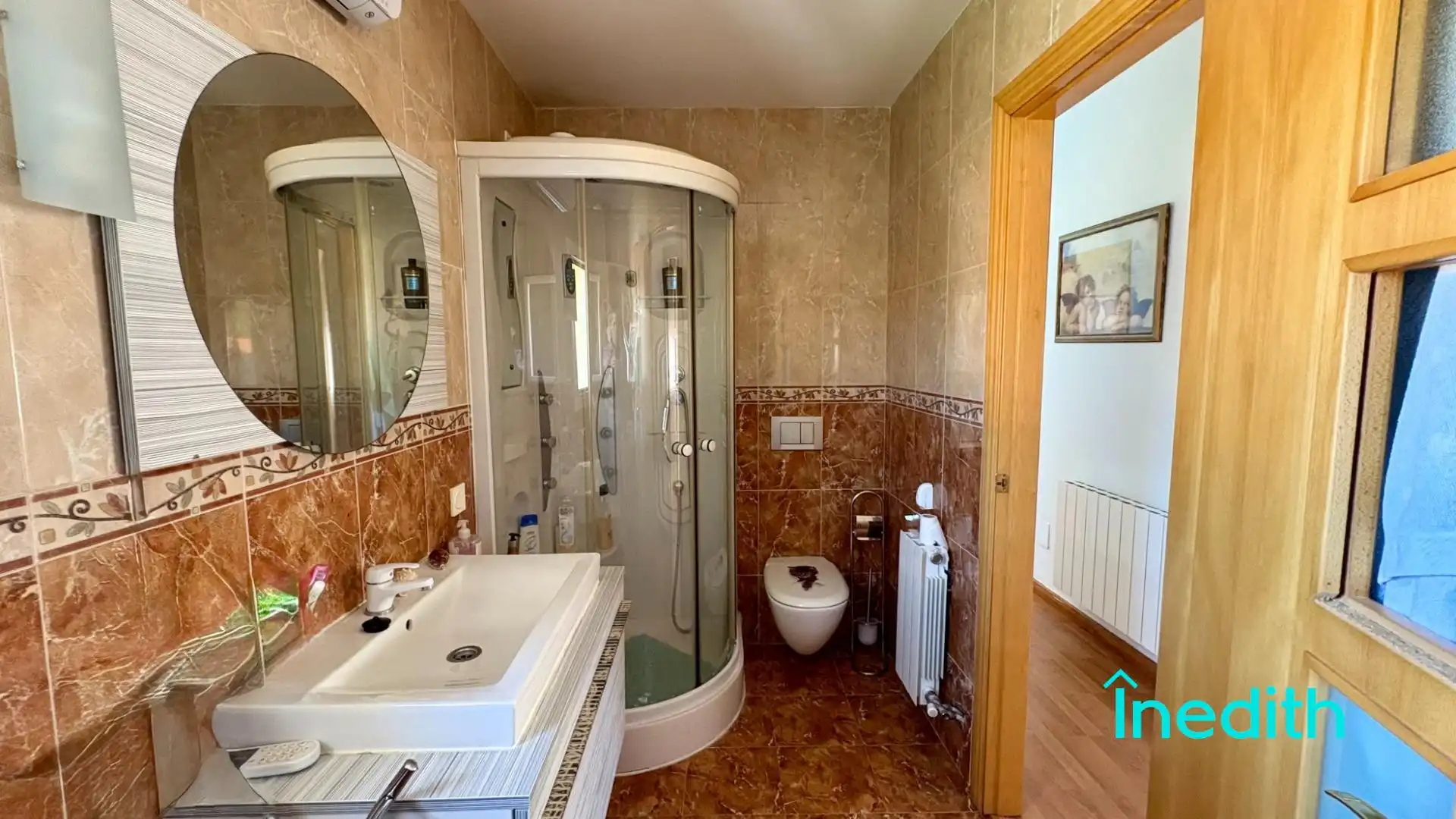 Bany de Casa o xalet en venda en Cunit amb Aire condicionat, Calefacció i Jardí privat