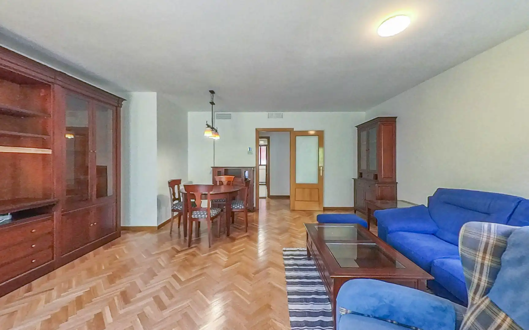 Sala d'estar de Pis de lloguer en Madrid amb Aire condicionat, Calefacció i Moblat