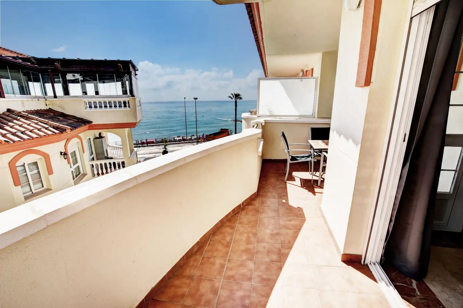 Terrassa de Apartament en venda en Benalmádena amb Aire condicionat, Terrassa i Piscina comunitària