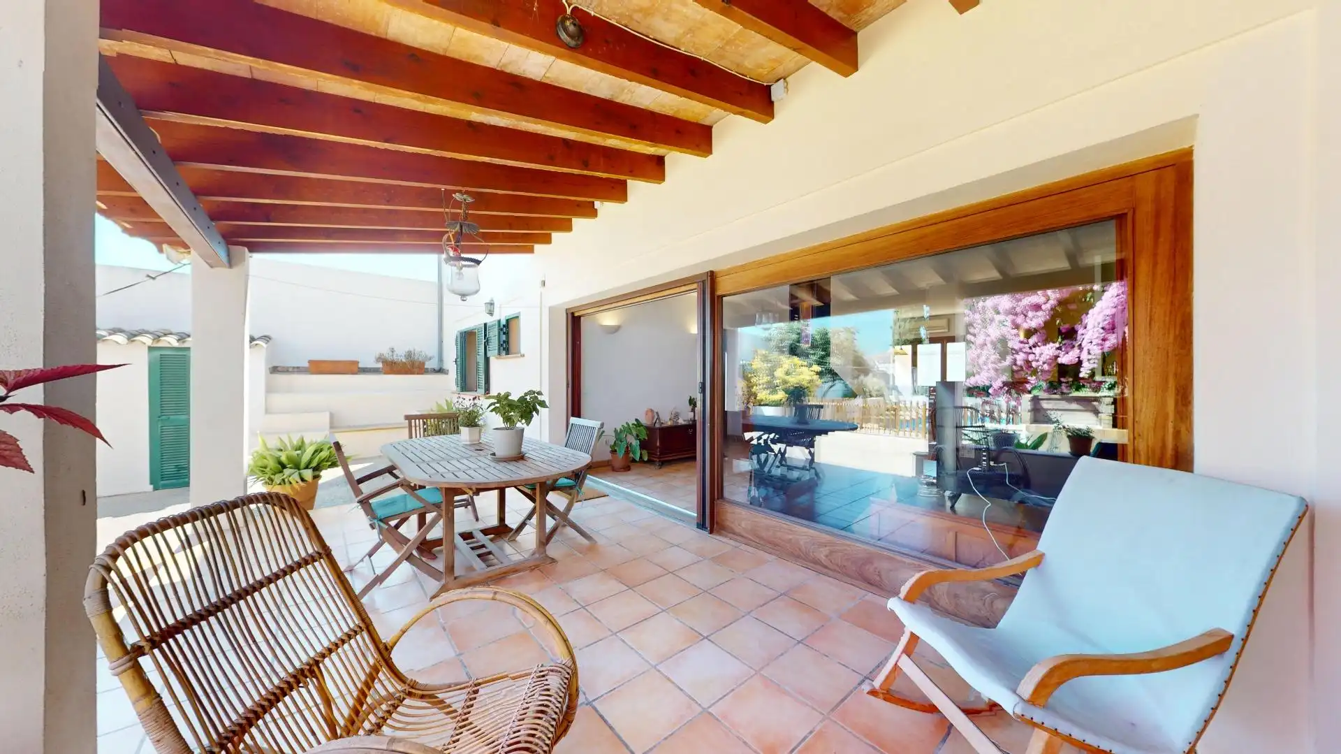 Terrassa de Casa o xalet en venda en  Palma de Mallorca amb Aire condicionat, Jardí privat i Terrassa