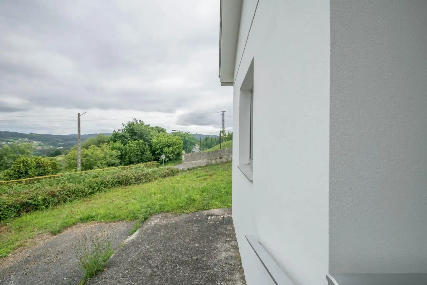 Vista exterior de Casa o chalet en venta en Carral con Jardín privado y Parquet