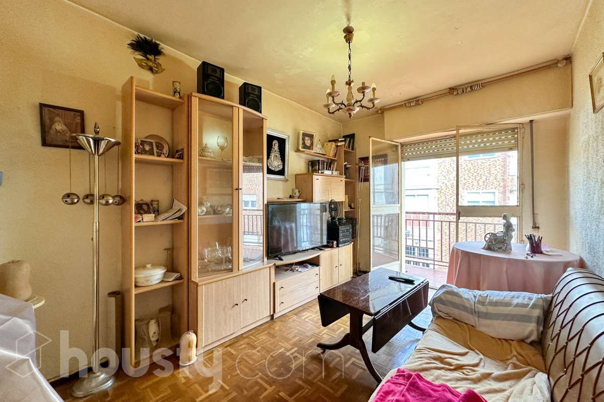 Living room of Flat for sale in  Madrid Capital  with Terrace