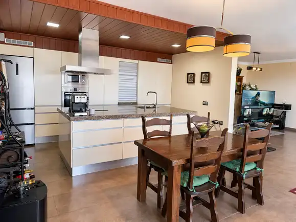 Cocina de Apartamento en venta en Torrox con Aire acondicionado, Calefacción y Jardín privado