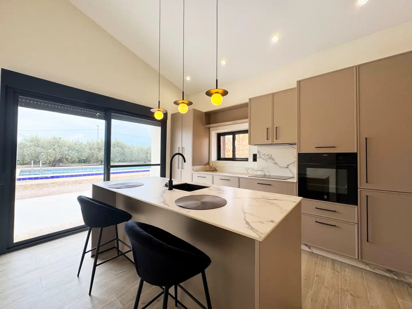 Cocina de Finca rústica en venta en San Javier con Aire acondicionado, Calefacción y Jardín privado