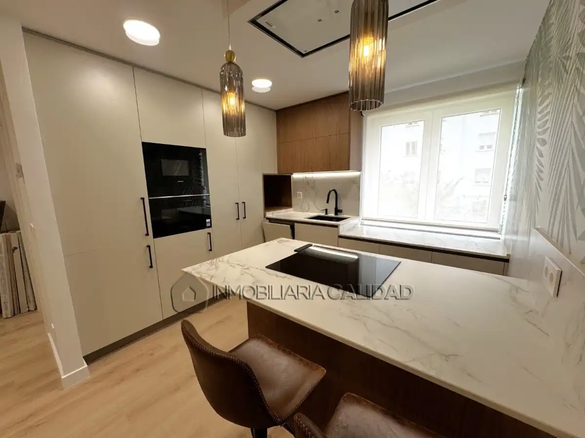 Kitchen of Flat for sale in Burgos  with Heating, Storage room and Furnished