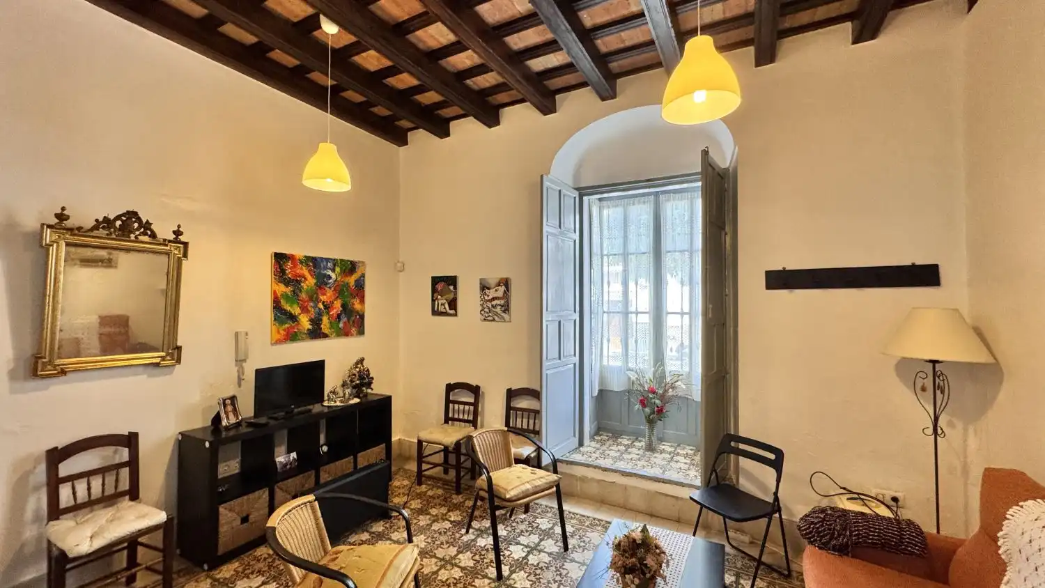 Sala de estar de Casa o chalet en venta en Lebrija con Terraza y Trastero