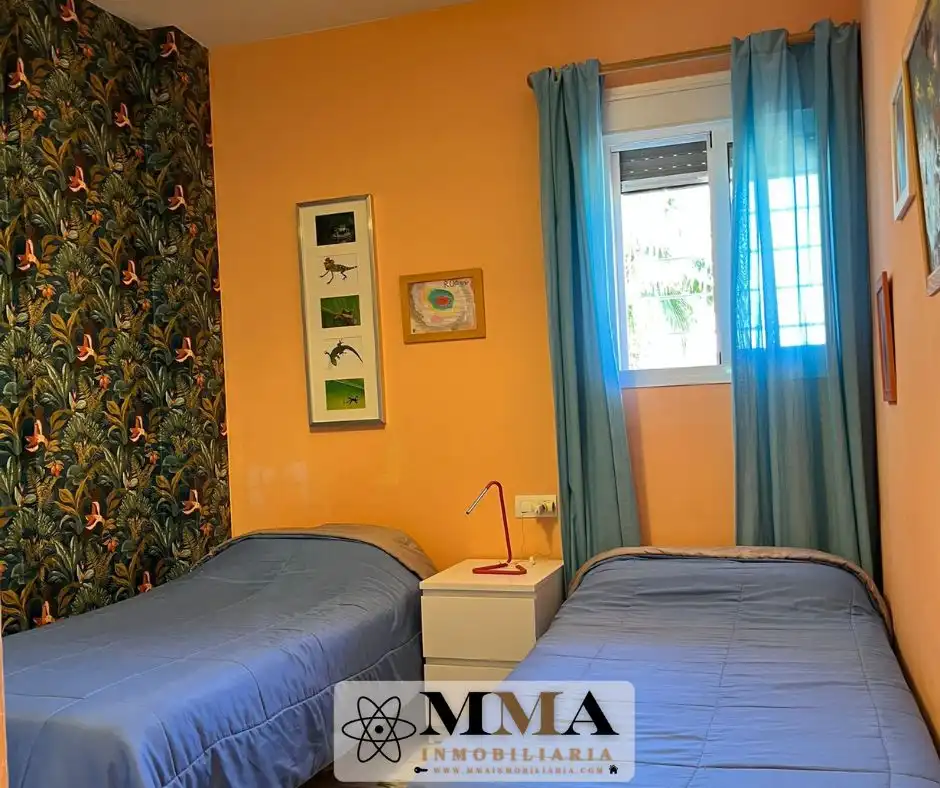 Bedroom of Flat for sale in La Antilla  with Air Conditioner, Heating and Private garden