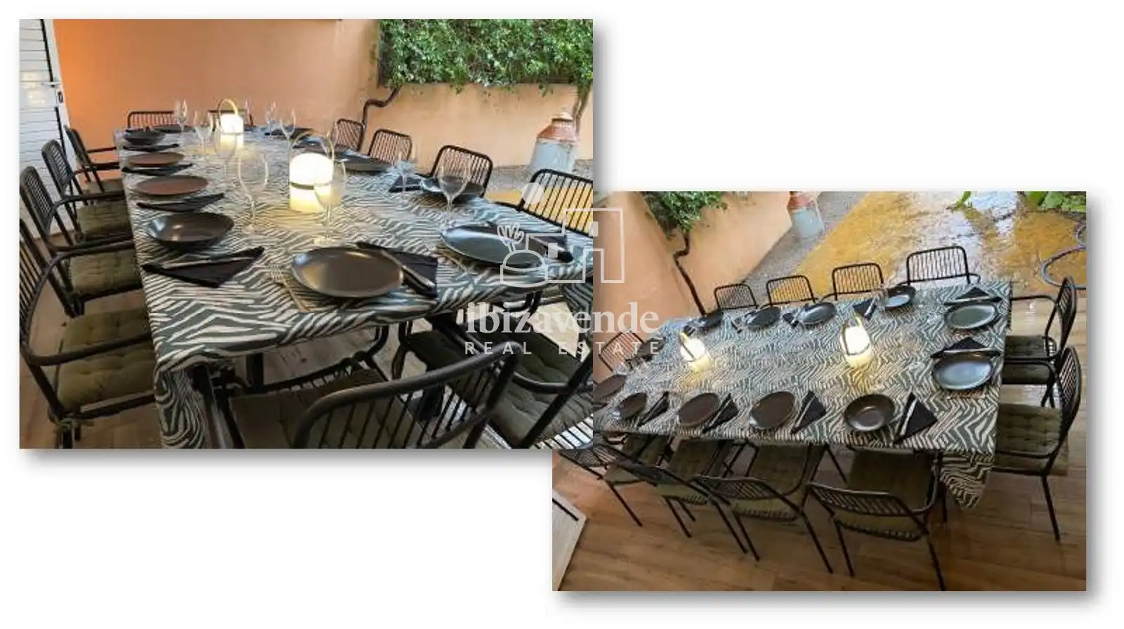 Terrace of Detached homes for rent in Eivissa  with Air Conditioner, Heating and Terrace