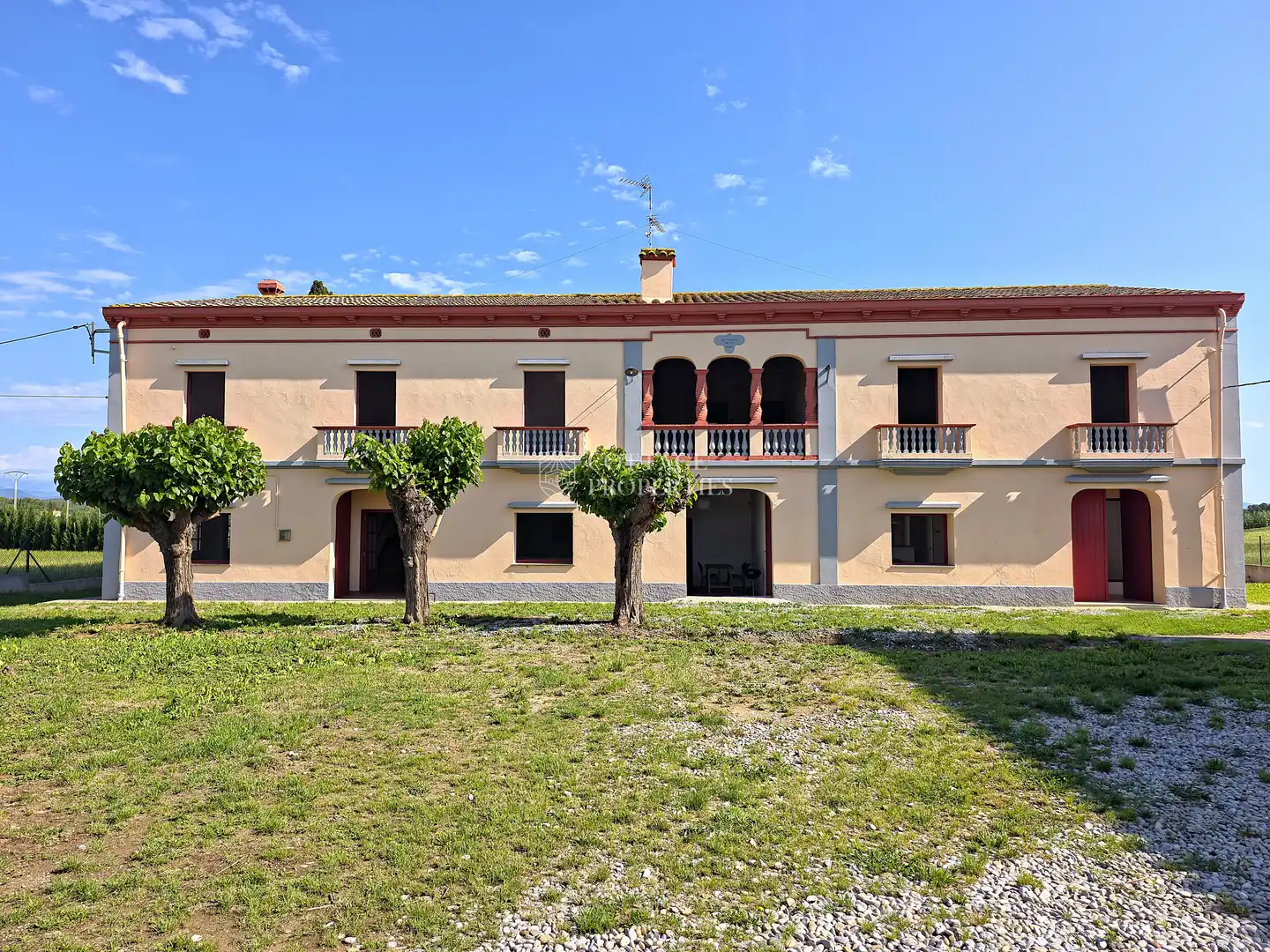 Vista exterior de Finca rústica en venta en Vilademuls con Jardín privado, Terraza y Alarma