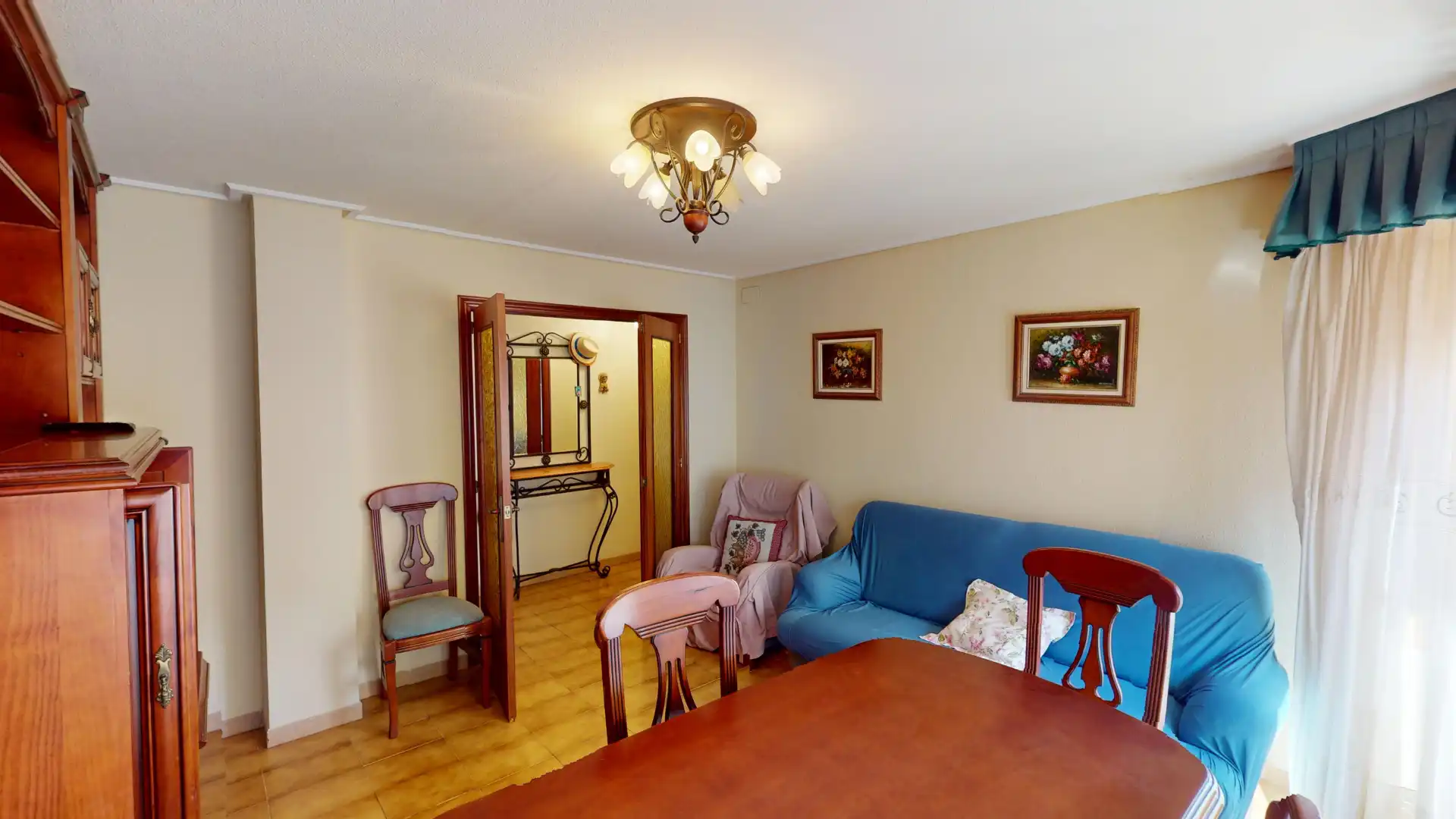 Living room of Flat for sale in Torremanzanas / La Torre de les Maçanes  with Balcony