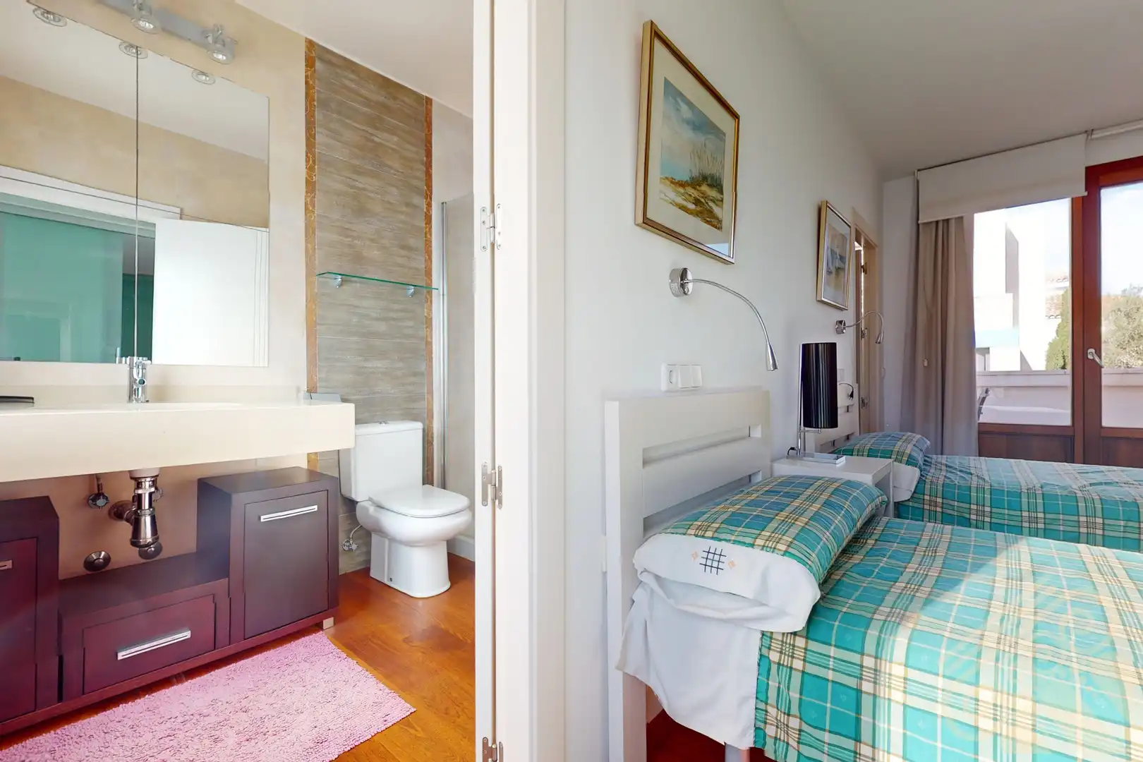 Habitación de Casa o chalet en venta en Mojácar con Aire acondicionado, Jardín privado y Parquet