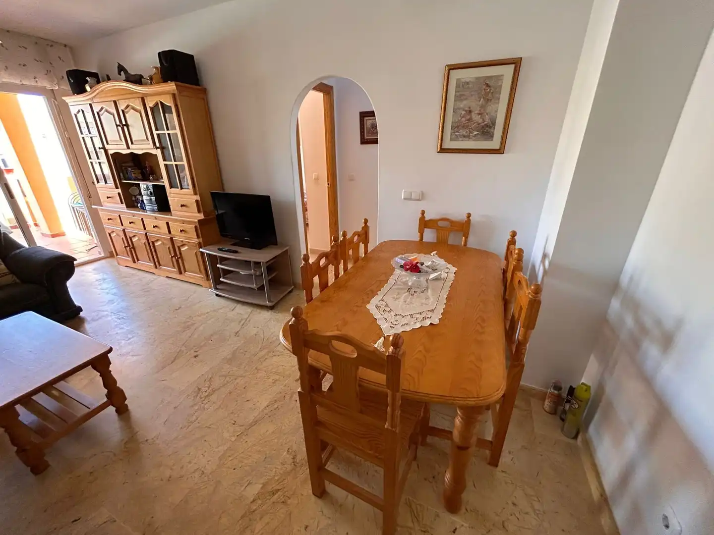 Menjador de Apartament en venda en Vera amb Piscina comunitària