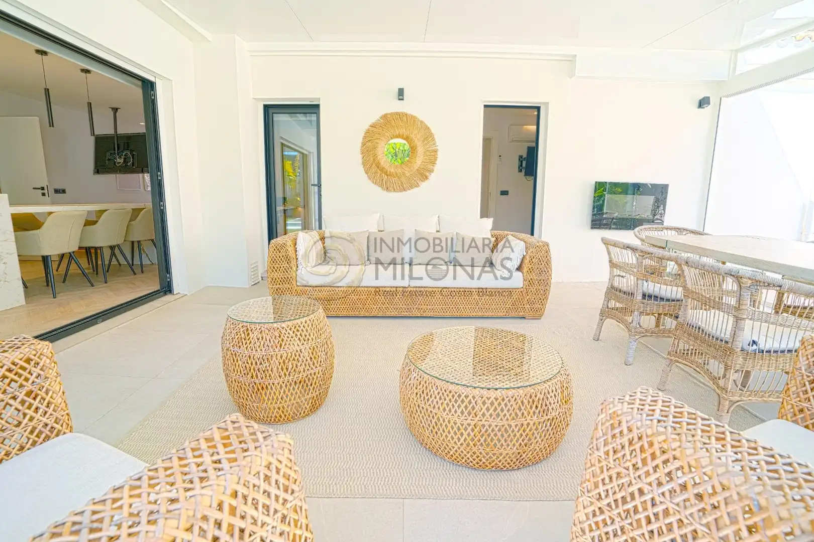 Terraza de Casa o chalet en venta en L'Alfàs del Pi con Aire acondicionado, Jardín privado y Terraza