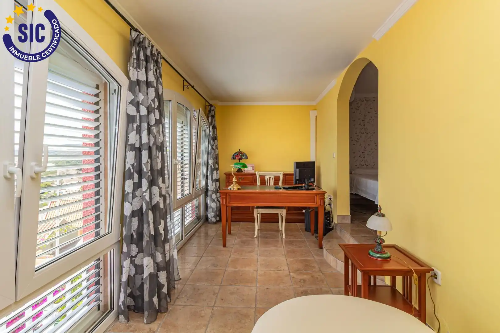 Menjador de Casa o xalet en venda en Peñíscola / Peníscola amb Aire condicionat, Calefacció i Jardí privat