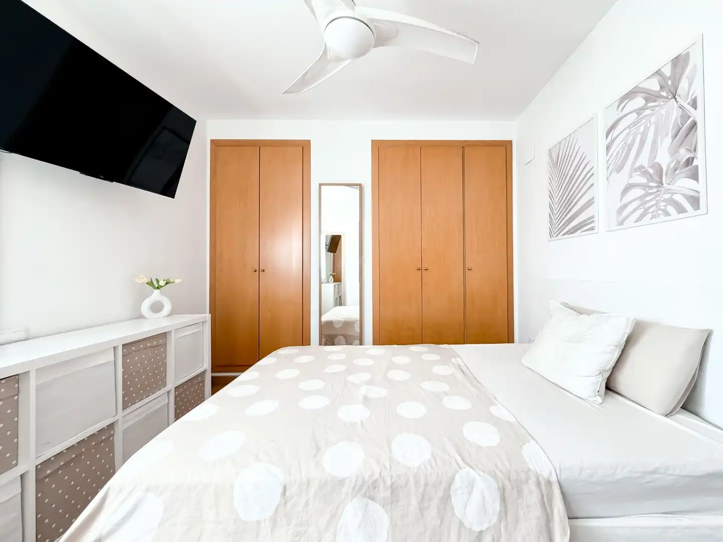 Schlafzimmer von Dachboden zum Verkauf in Museros mit Klimaanlage, Terrasse und Abstellraum