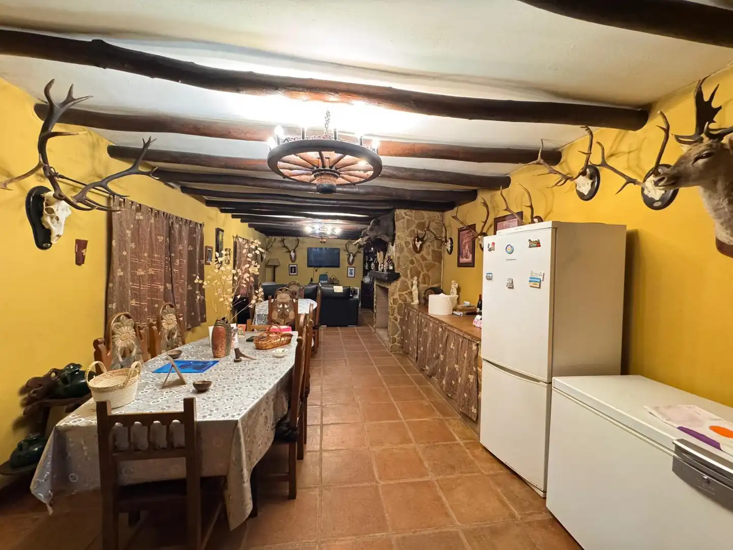 Cocina de Finca rústica en venta en Villanueva del Trabuco con Jardín privado, Trastero y Piscina