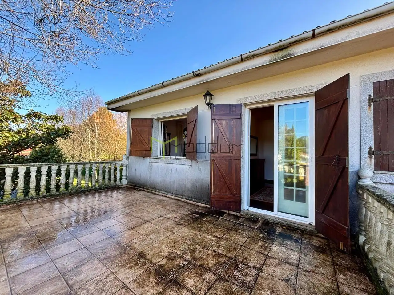 Vista exterior de Casa o chalet en venta en Silleda con Calefacción, Jardín privado y Parquet