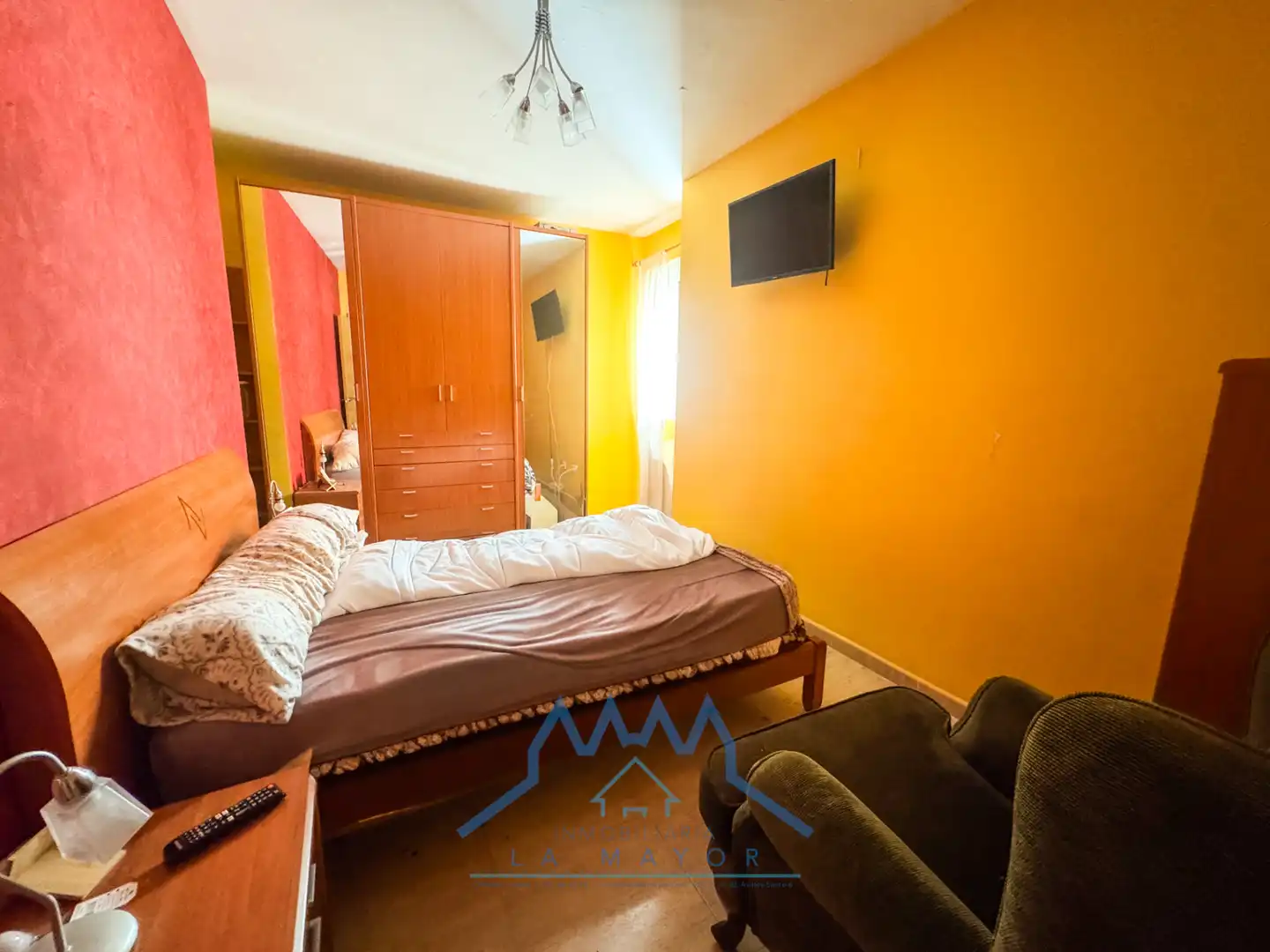 Schlafzimmer von Wohnung zum Verkauf in Pozuelo de Calatrava mit Abstellraum, Möbliert und Gemeinschaftspool