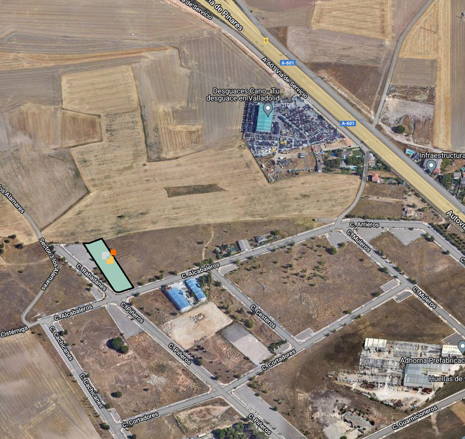 Terreny industrial en venda en Laguna de Duero