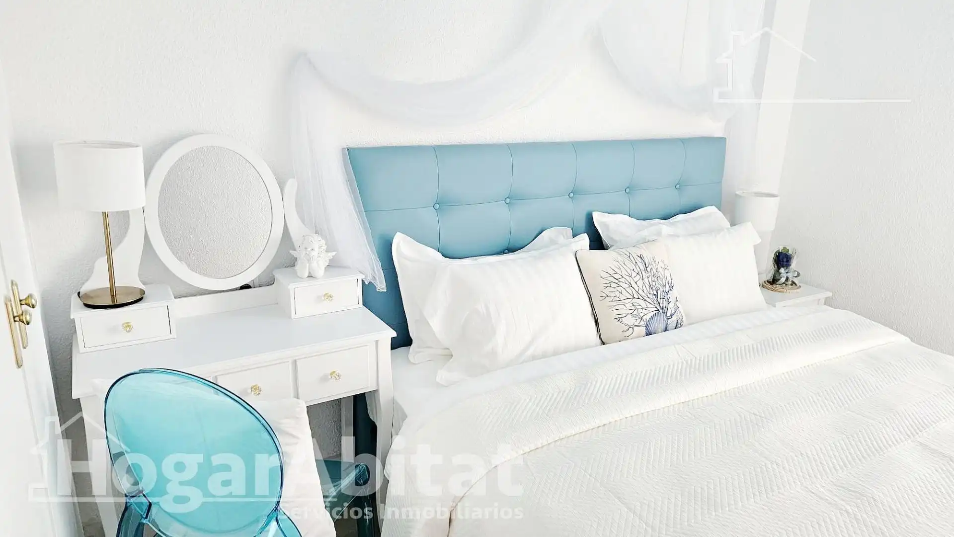 Bedroom of Flat for sale in Oropesa del Mar / Orpesa  with Air Conditioner, Terrace and Furnished