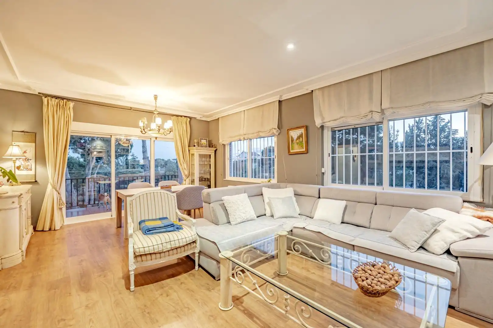 Living room of Houses for sale in Valdemorillo  with Heating, Private garden and Terrace