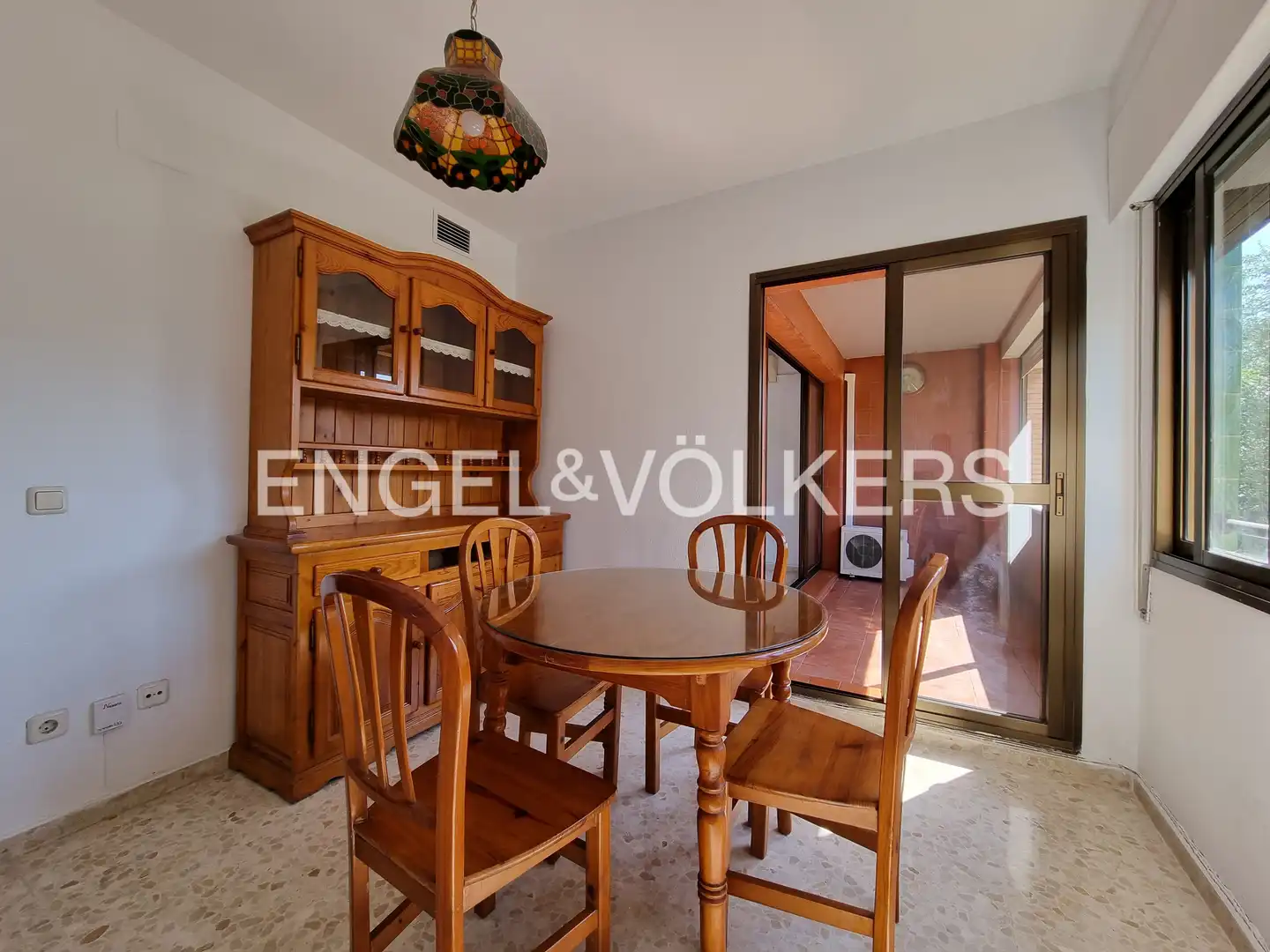 Comedor de Piso de alquiler en Sevilla con Aire acondicionado, Calefacción y Terraza