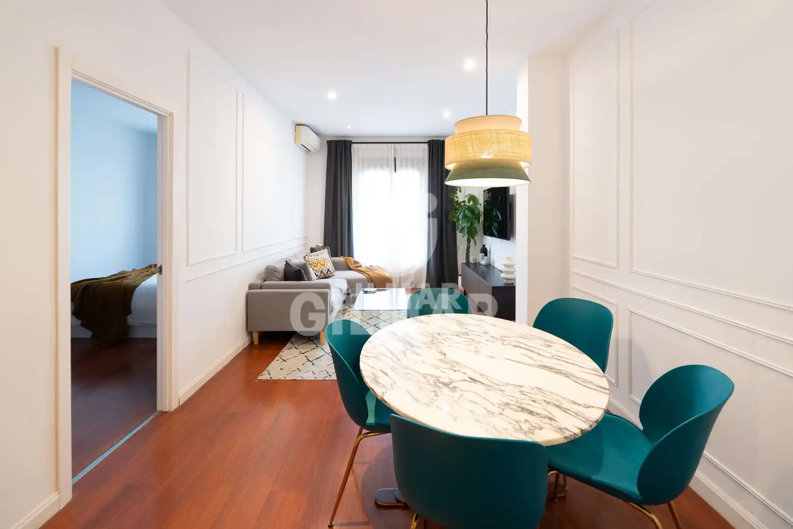Living room of Flat for sale in Madrid  with Heating