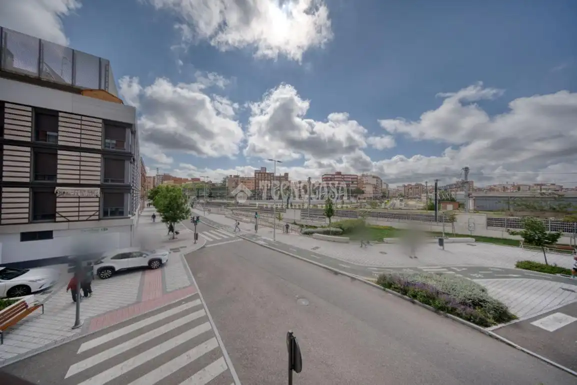 Vista exterior de Piso en venta en Valladolid con Calefacción