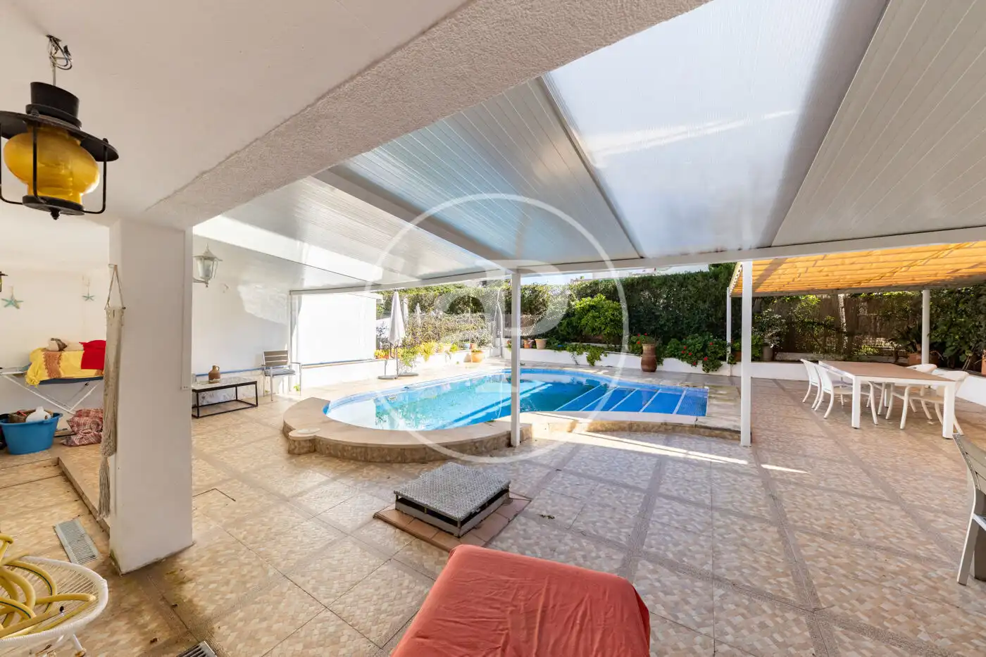 Swimming pool of Detached homes for sale in Llucmajor  with Air Conditioner, Private garden and Terrace