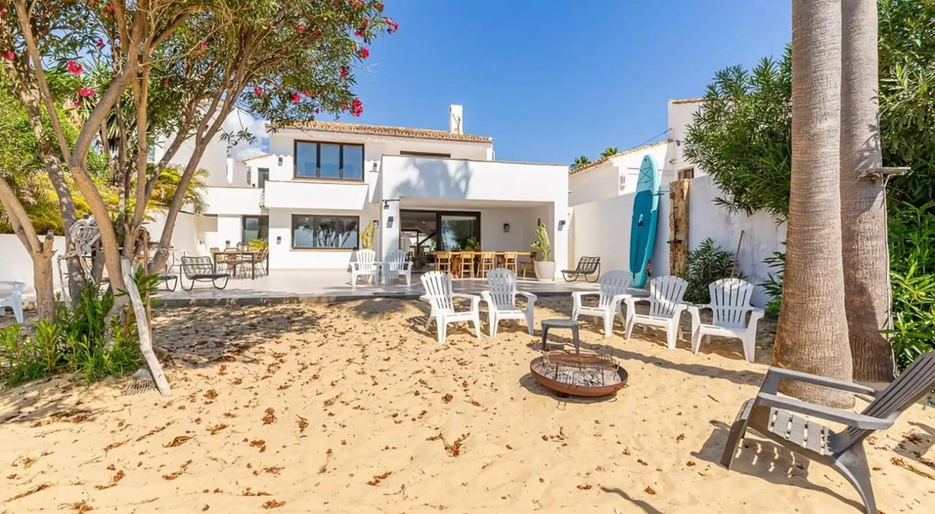 Terrassa de Casa o xalet en venda en Estepona amb Aire condicionat, Jardí privat i Terrassa