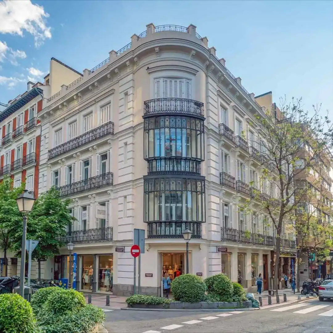 Exterior view of Ground floor for sale in Madrid