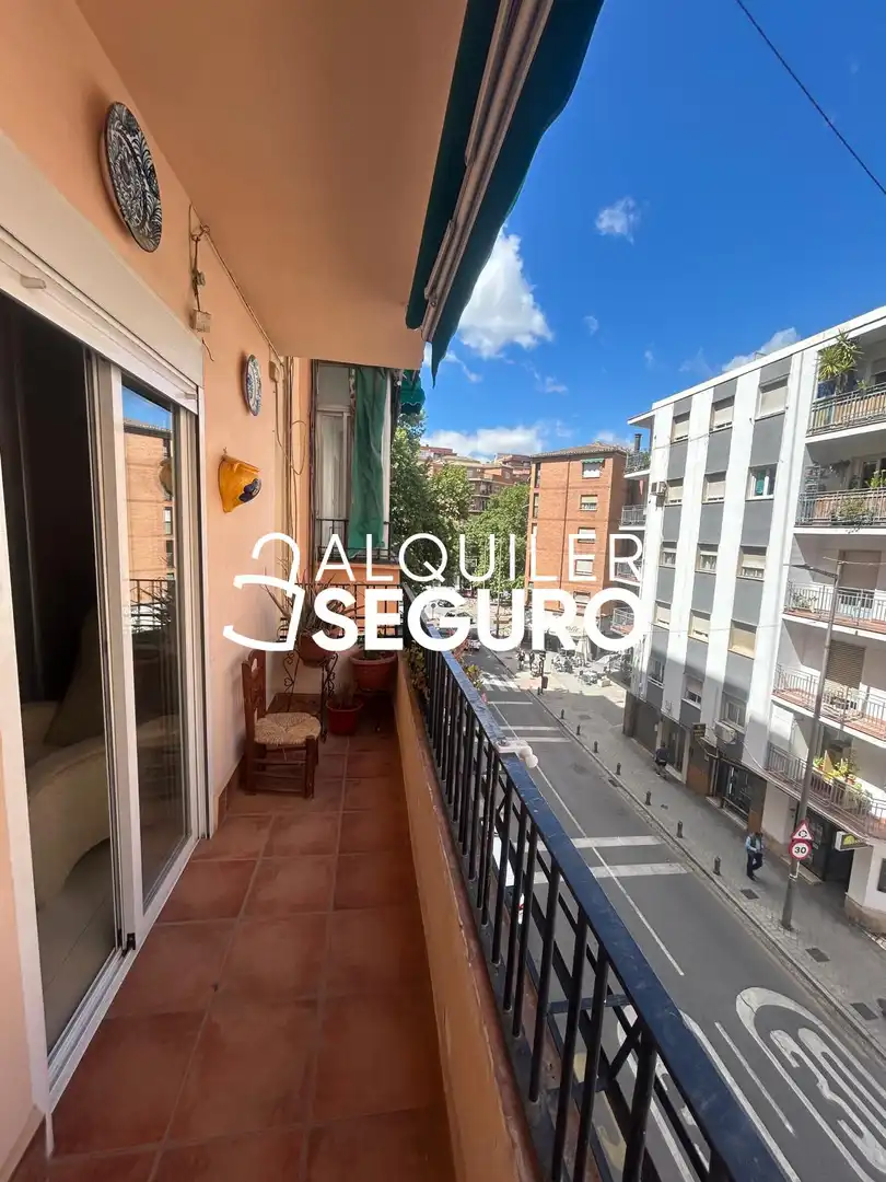 Terraza de Piso de alquiler en Granada con Aire acondicionado, Calefacción y Terraza