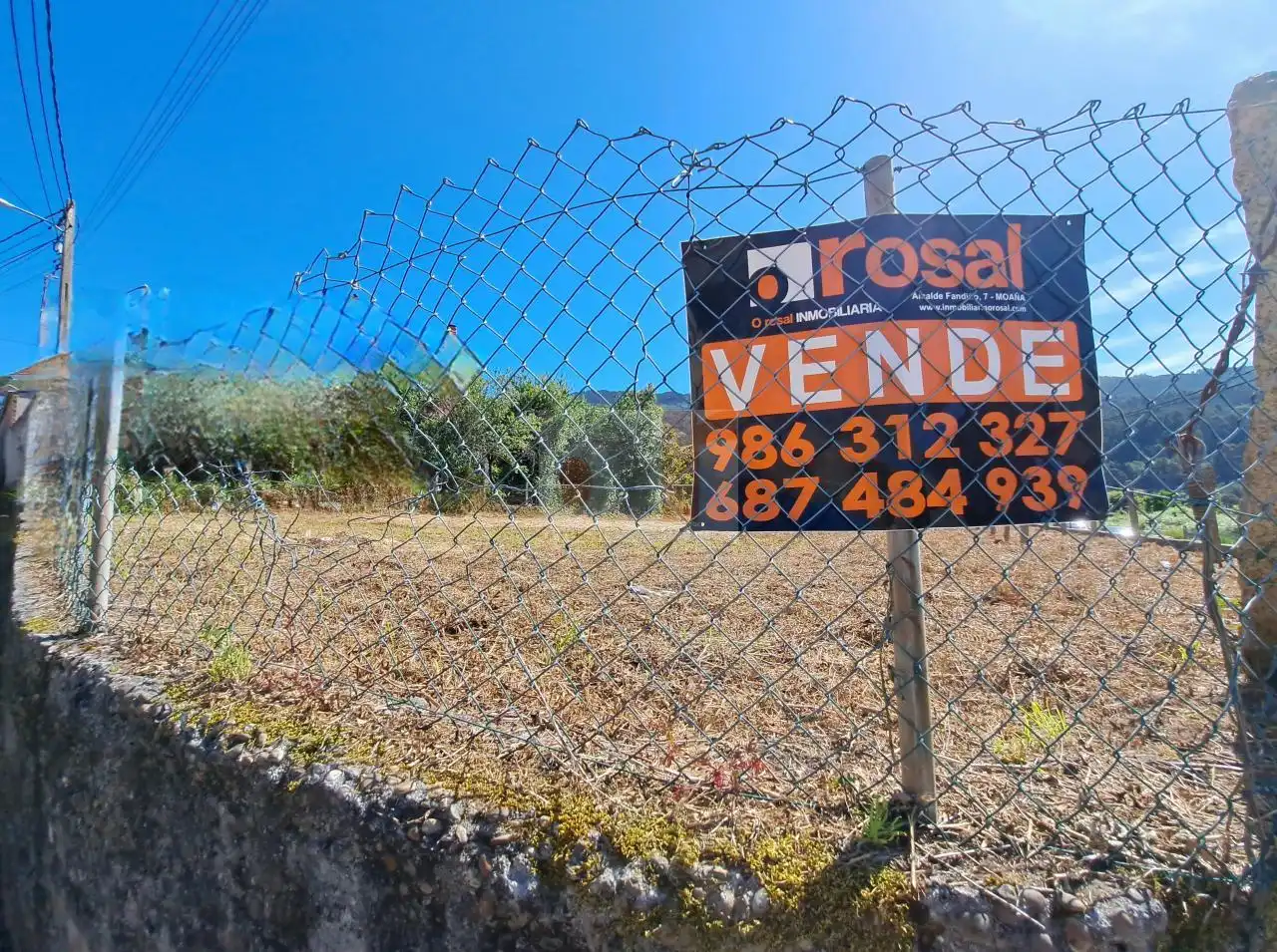 Terreno residencial en venta en Moaña