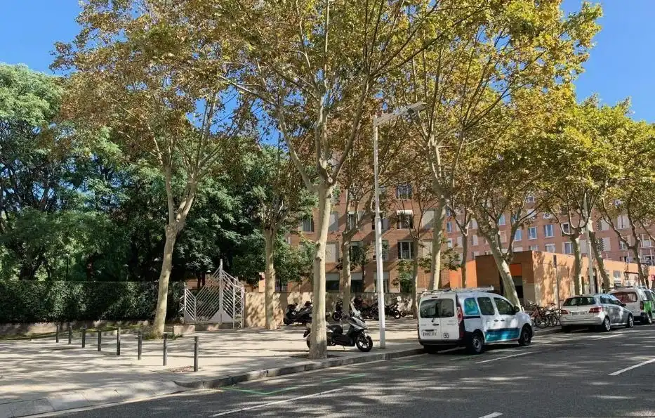 Vista exterior de Garaje en venta en Barcelona