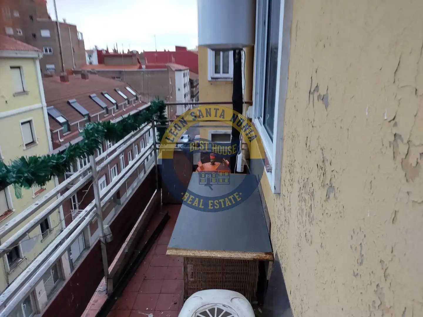 Terraza de Ático en venta en León Capital  con Aire acondicionado, Calefacción y Parquet