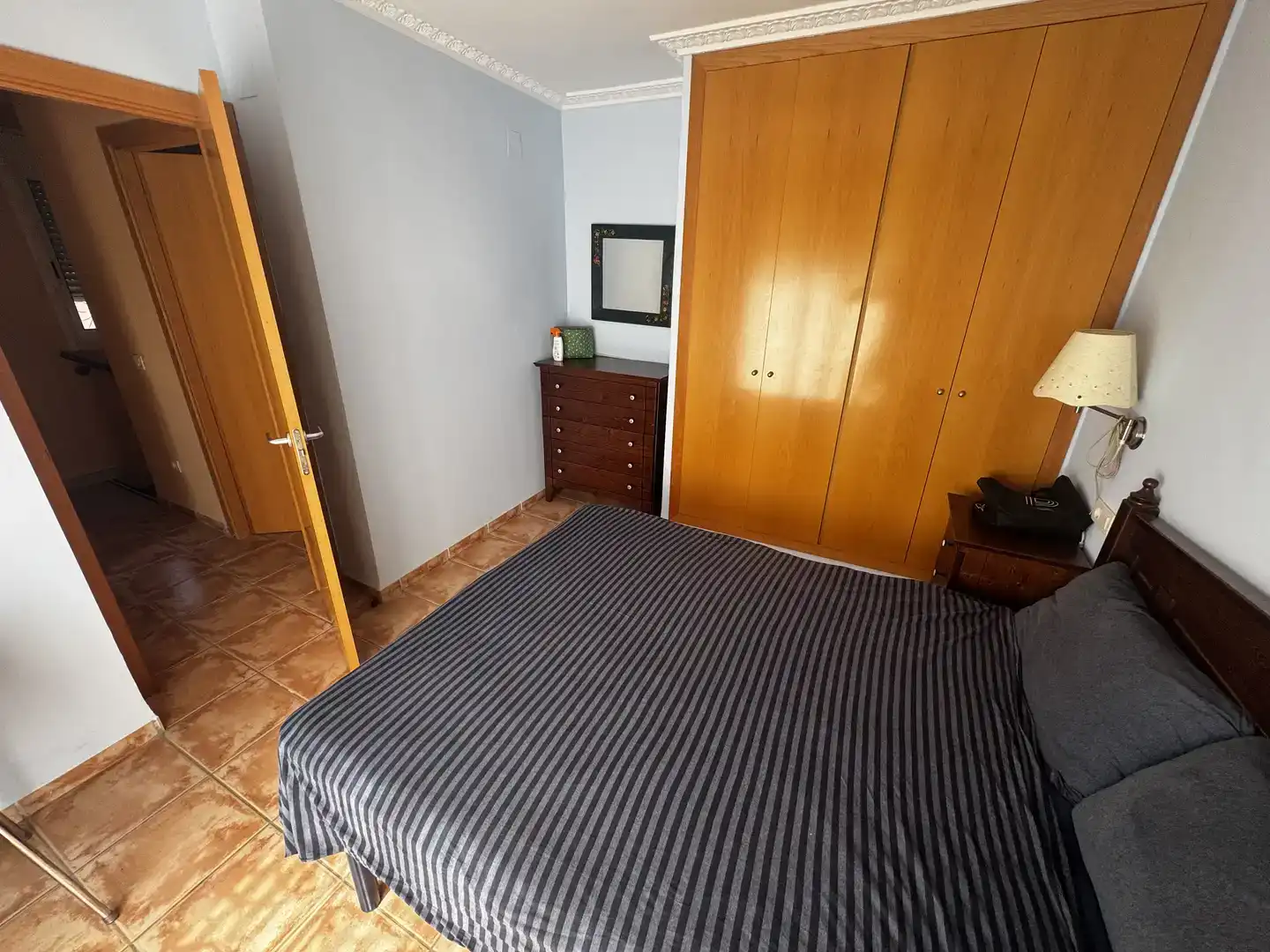 Dormitori de Casa adosada en venda en Mont-roig del Camp amb Aire condicionat, Piscina i Balcó