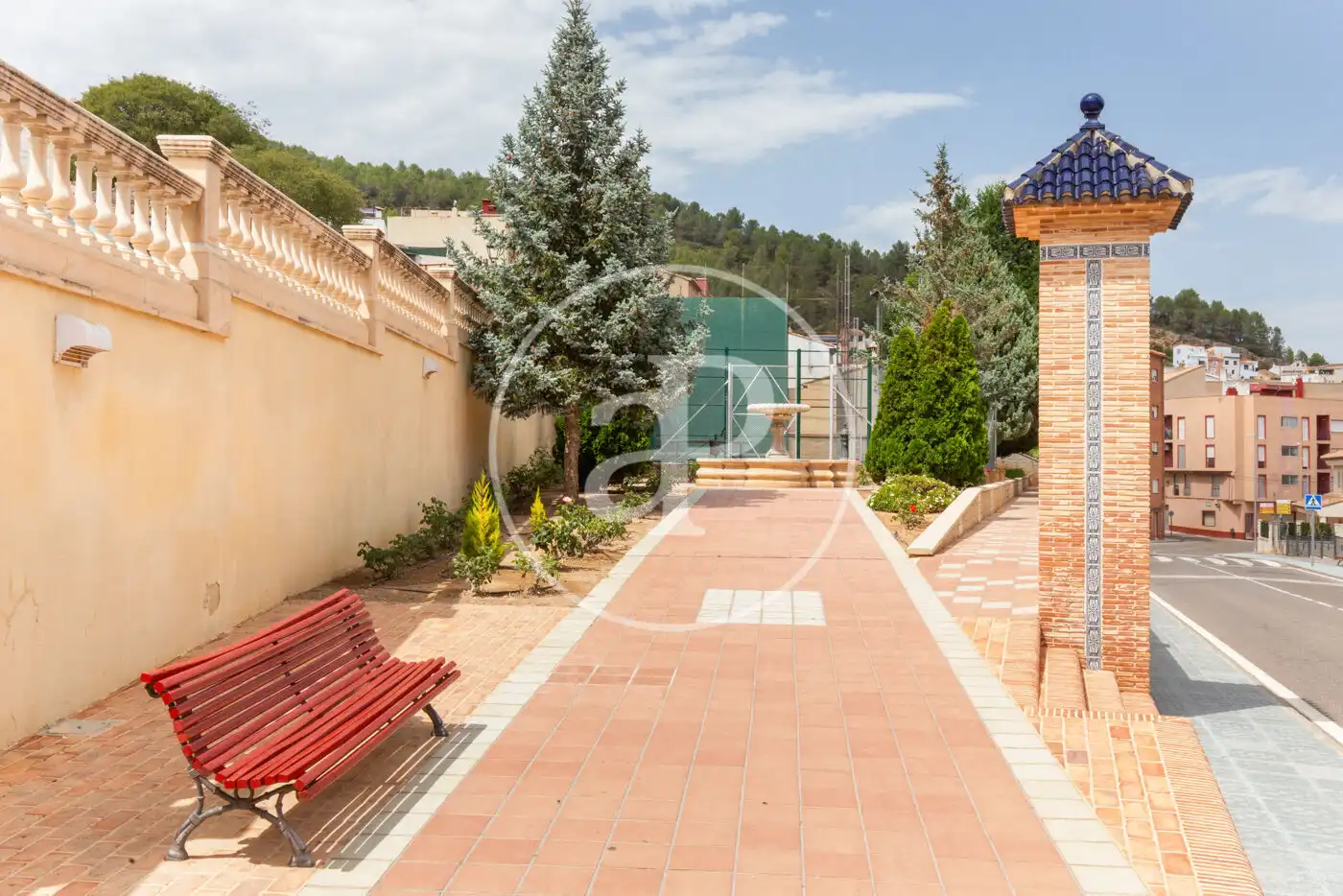 Vista exterior de Casa adosada en venda en Gaibiel amb Terrassa, Traster i Balcó