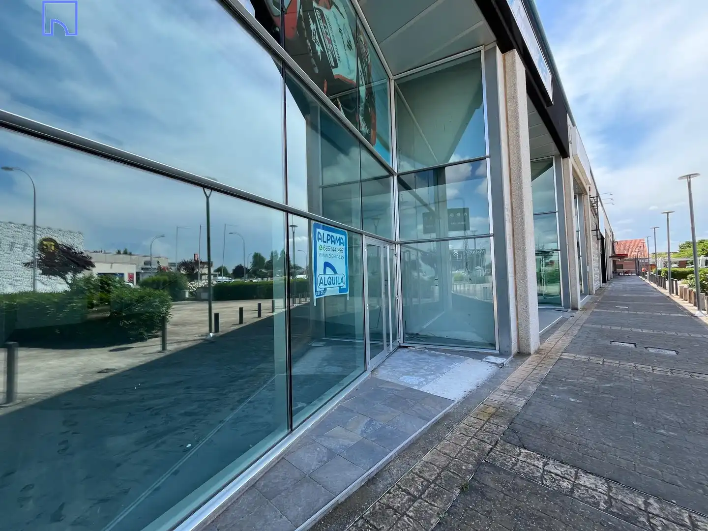 Exterior view of Industrial buildings for rent in Tudela