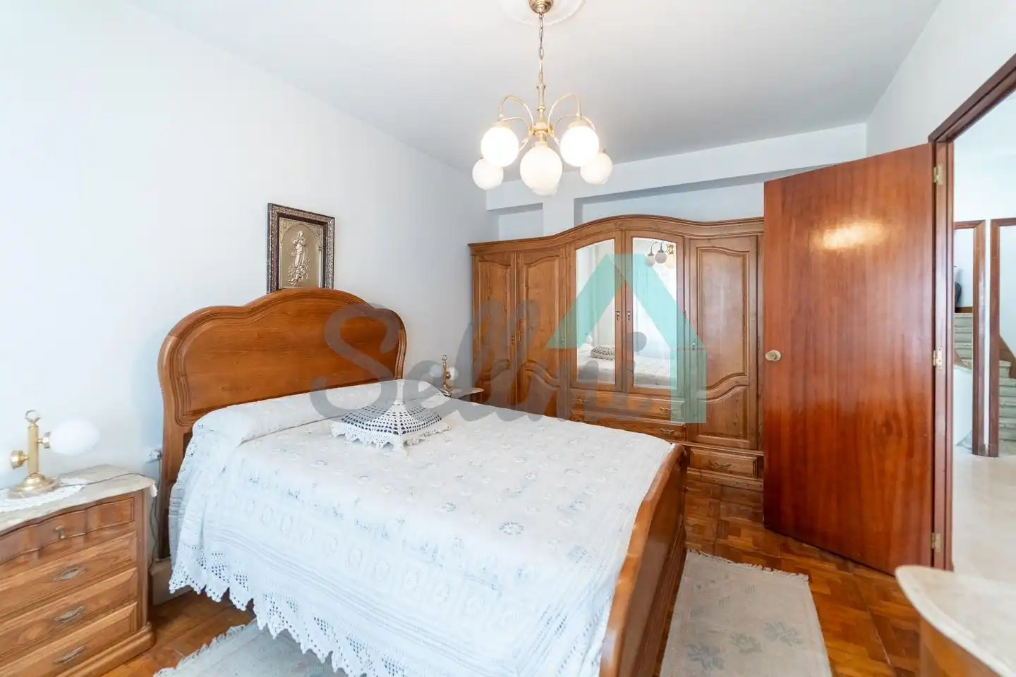 Habitación de Casa o chalet en venta en Ribadeo con Calefacción, Jardín privado y Parquet
