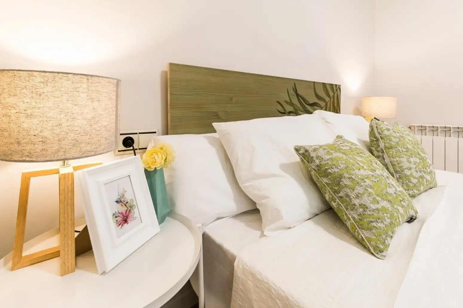 Schlafzimmer von Wohnung zum Verkauf in Terrassa mit Klimaanlage, Heizung und Parkett