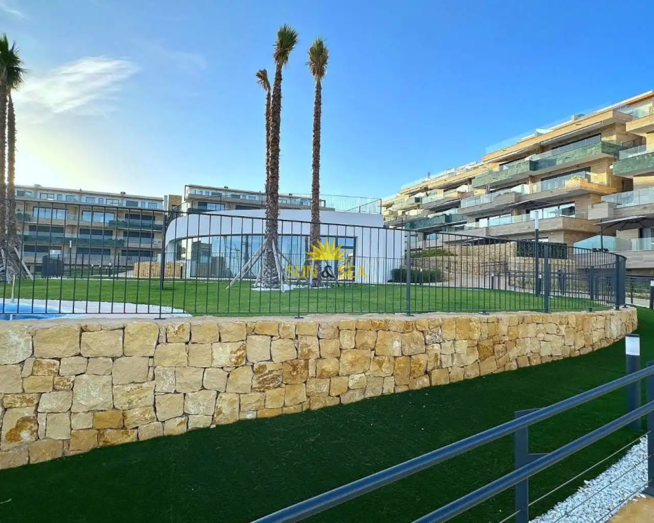 Vista exterior de Planta baja de alquiler en Finestrat con Aire acondicionado, Calefacción y Terraza