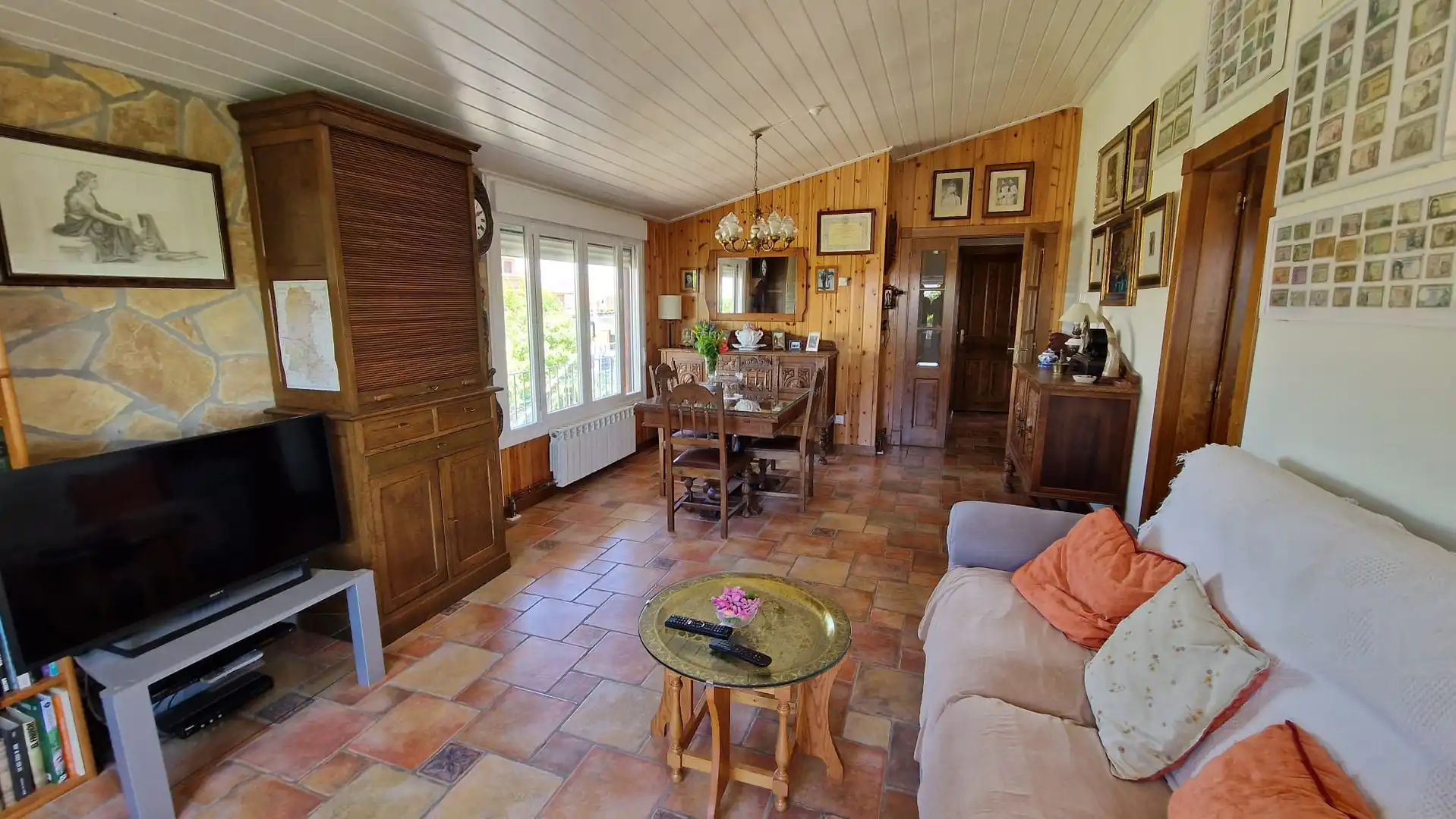 Sala de estar de Casa o chalet en venta en Carrión de los Condes con Calefacción, Jardín privado y Terraza