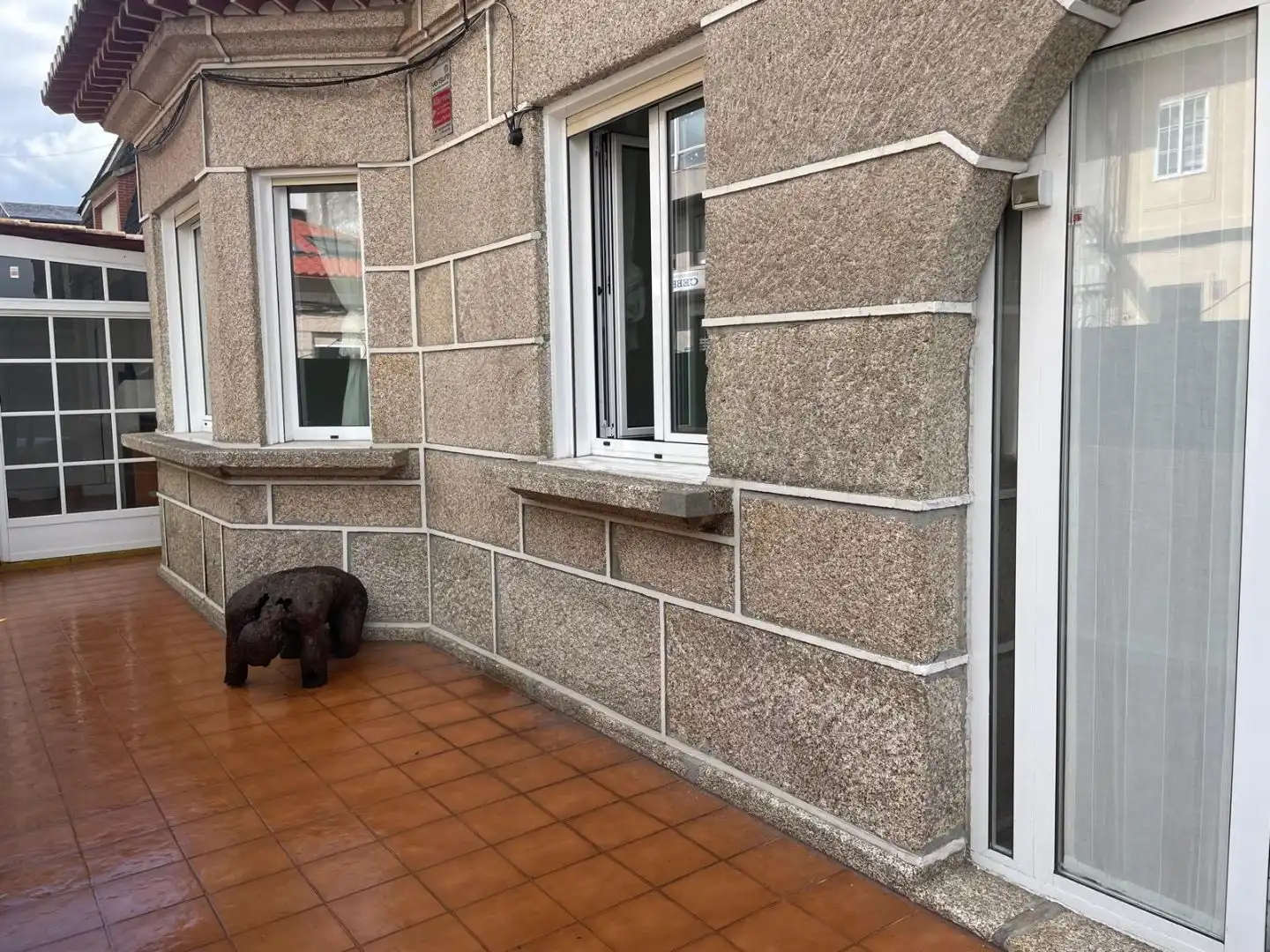 Terrassa de Pis de lloguer en Vigo  amb Calefacció, Terrassa i Microones