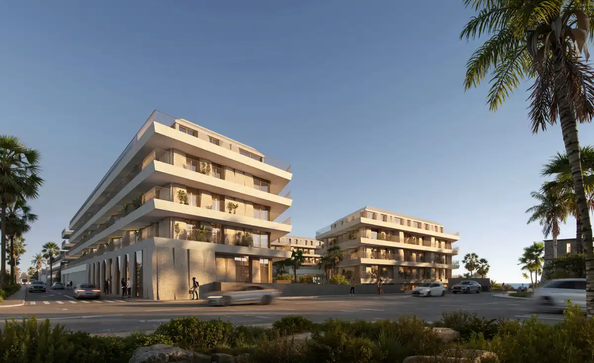 Exterior view of Ground floor for sale in Manilva  with Air Conditioner, Private garden and Terrace