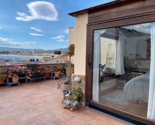 Terrace of Flat to rent in Palamós  with Air Conditioner, Furnished and Oven