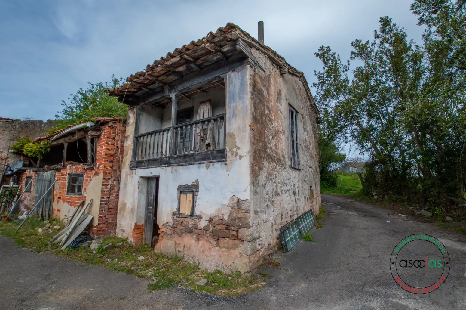Vista exterior de Casa adosada en venta en Colunga con Parquet y Terraza