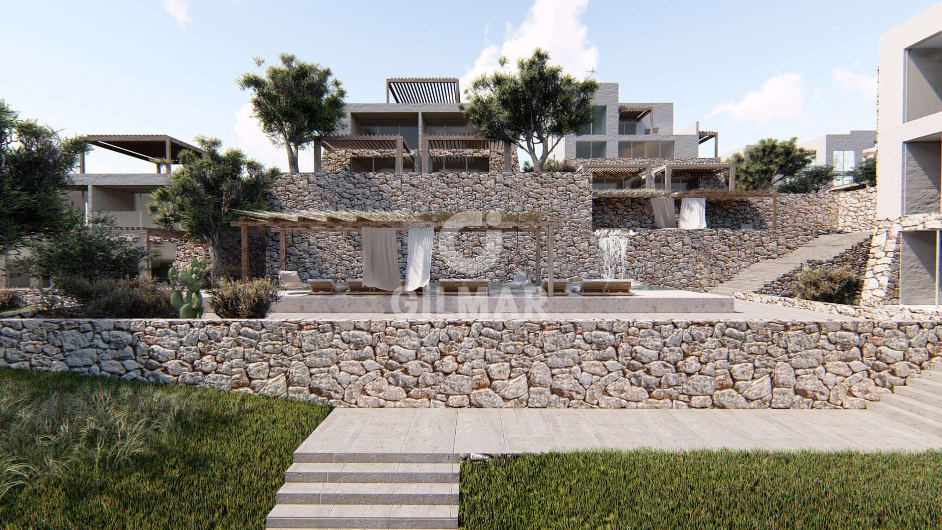 Vista exterior de Pis en venda en Tarifa amb Calefacció, Jardí privat i Piscina