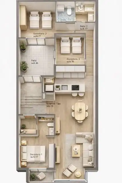 Apartamento en venta en Guardamar del Segura con Aire acondicionado, Terraza y Trastero